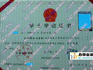 上海戏剧学院2011年学位证书