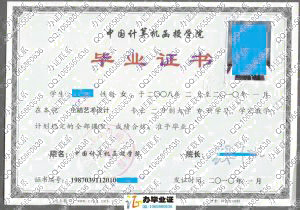 中国计算机函授学院2010年毕业证