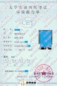 南京邮电大学2005年英语四级成绩单