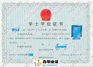 中国矿业大学2009年学位证
