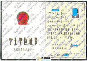 中国地质大学1998年学士学位证