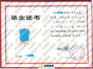 湖南省纺织专科学校1989年毕业证