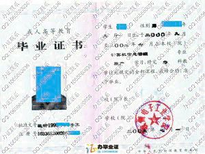 杭州电子工业学院2002年计算机信息管理成教脱产大专毕业证