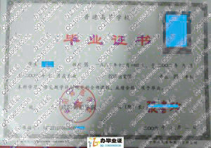 咸阳师范学院2006年毕业证