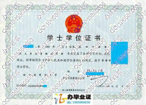 哈尔滨商业大学自学考试学位证样本