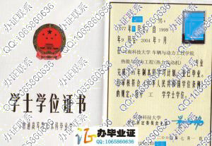 河南科技大学2004年学位证