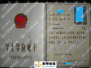 燕山大学2002年学位证