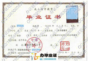 湖南中医药大学2010年成人教育毕业证