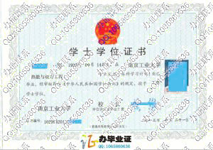 南京工业大学13年学位证