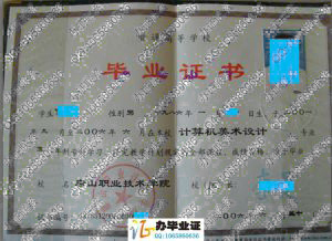 唐山职业技术学院2006年毕业证