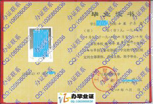 上海财经大学1987年毕业证样本