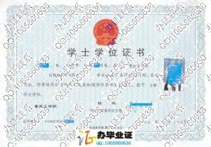 重庆工学院2008年学位证样本