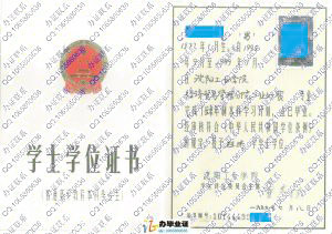 沈阳工业学院1999年学位证