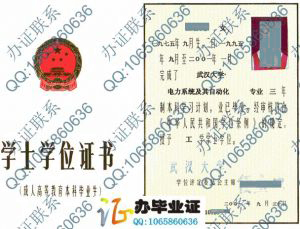 武汉大学2001年成人学位证