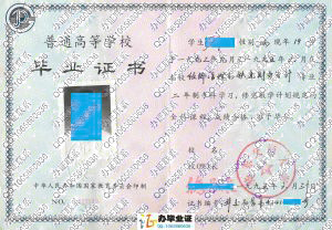 华东交通大学1995年大专毕业证