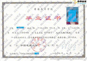 中国地质大学武汉2007年网络教育毕业证书