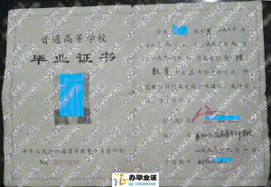 襄阳师范高等专科学校1996年毕业证