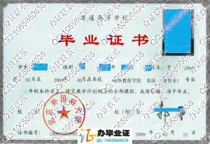 北京外国语大学2009年网络教育毕业证