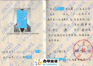 武汉工业大学1995年成人毕业证