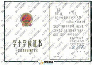 南京航空航天大学老式学位证