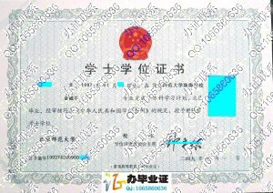 北京师范大学珠海分校2009年学士学位证样本