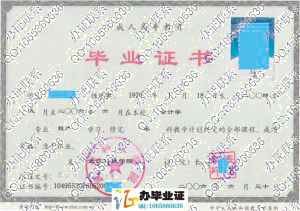 武汉科技学院2006年成人教育毕业证书