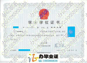 长江大学2010年学位证书
