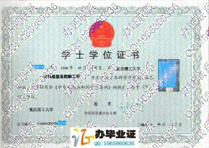 重庆理工大学2009年学位证书