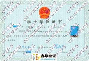 贵州大学2008年学位证
