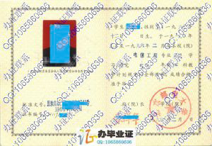 北京邮电大学96年成人毕业证